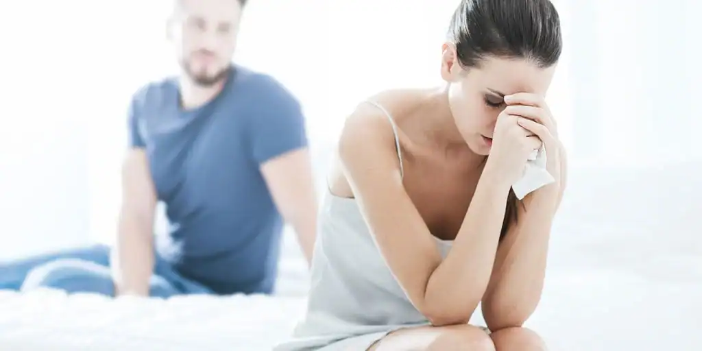 Rejuvenating Intimacy: Exploring Surgical Solutions for Vaginal Laxity 3 image of woman upset about vaginal laxity Watford